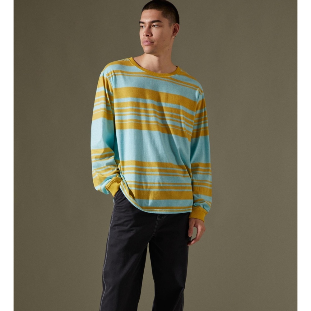 Urban Outfitters Stripped Long Sleeve Tee